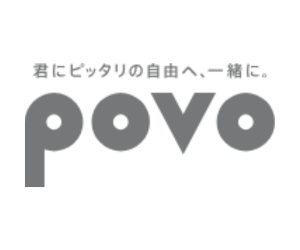 povo 2.0のロゴ